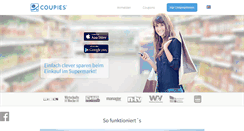 Desktop Screenshot of coupies.de